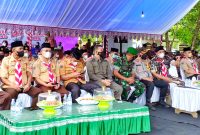 Jambore Cabang (Jamcab) Gerakan Pramuka Kwartir Cabang (Kwarcab) Pramuka Kabupaten Konawe Utara resmi dihelat. (**) 