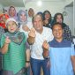 Ketua DPW PBB Sultra, H. Ruksamin, bersama pengurus PBB wilayah Buton, Busel, Buteng, dan Butur. (*Ist/Rian). 