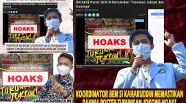 Koordinator BEM SI, Kaharuddin. 