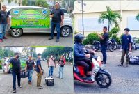 Media Portalindonews.com, bersama Tokoh Pemuda Jakarta Barat, Haji Umar Abdul Azis dan Ibu Yani Lim bagi Ta'jil di bulan Suci Ramadhan 1443 H/2022. (*Ist). 