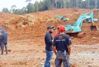 Lokasi penambangan ilegal di blok mandiodo, konawe utara. (*Ist) 