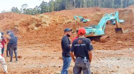 Lokasi penambangan ilegal di blok mandiodo, konawe utara. (*Ist) 