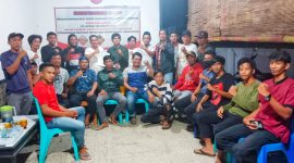 Forum Kajian Masyarakat Hukum dan Lingkungan (Forkam-HL) Sultra mendesak pemerintah dan aparat penegak hukum segera hentikan aktivitas penambangan ilegal PT Antam Tbk UBPN Konawe Utara di Blok Mandiodo. (*Doc. Kroscek.net) 