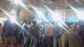 Lokasi Judi Dadu Putar dan Samkwan ramai dikunjungi dan bebas beroperasi di Durin Simbelang tanpa tersentuh hukum. (**) 