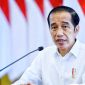 Presiden RI Joko Widodo (Jokowi) dalam pernyataannya di Istana Merdeka, Jakarta, Kamis (19/05/2022). (*Ist/Setkab) 