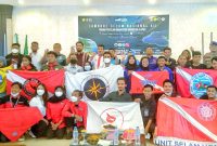 Pembukaan Jambore Selam Nasional ke XII di Aula Universitas Muhammadiyah (UM) Kendari, Rabu (25/05/2022). (Foto. Asep/KR).