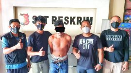 Buser77 Satreskrim Polresta Kendari berhasil menangkap tersangka. (*Ist) 