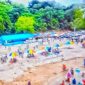 Permandian Pantai Torobulu Gelora Beach saat masih beroperasi sebelum bersengketa lahan. (*Ist) 