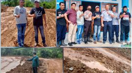 Forum Kajian Masyarakat Hukum dan Lingkungan Provinsi Sulawesi Tenggara (Forkam HL Sultra) bersama instansi terkait menindak lanjuti keresehan masyarakat akibat aktivitas hauling PT Bumi Nikel Nusantara (BNN) di Kecamatan Andowia. (*Kr/Rul) 
