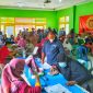 Binda Lampung bersama Tim Dinkes Lamtim Genjot percepatan Vaksinasi Booster. (*Ist) 