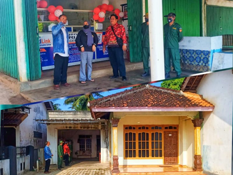 Kepala Desa beserta Perangkat Desa Degeri Katon, Kecamatan Marga Tiga, melakukan sidak ke rumah - rumah warga. (*Ist) 