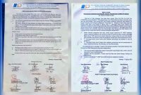 Berita Acara (BA) Keputusan Masyarakat bersama Perusahaan PT MSSP tertanggal 16-17 Agustus 2022. (*Ist) 