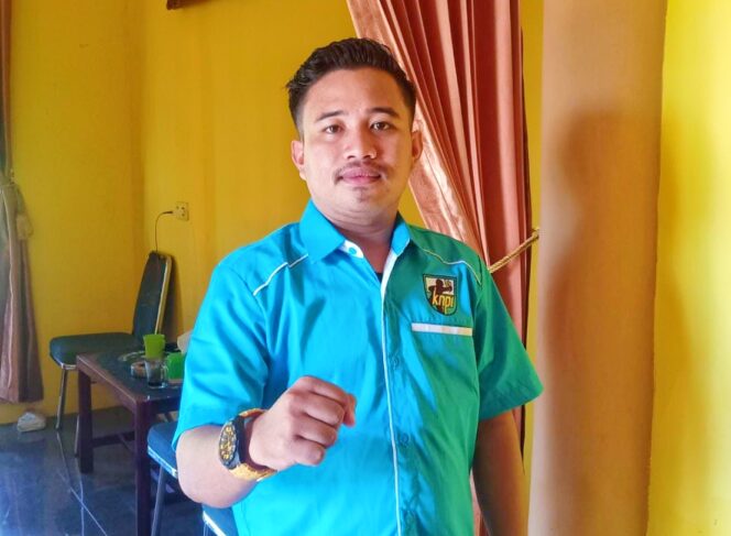 Ketua DPK KNPI Kabaena Tengah, Rian Samrin. (*Ist) 