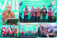 Wakil Gubernur Sulawesi Tengggara membuka secara resmi Pembukaan Kompetisi Keterampilan Instruktur Nasional (KKIN) VIII regional wilayah timur tahun 2022. (*Ist) 