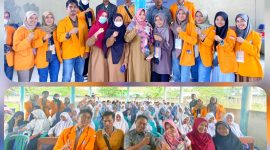 Mahasiswa KKN Universitas Halu Oleo menggelar sosialisasi generasi muda tingkat SMP dan SMA dampak dari pergaulan bebas di Desa Lalousu. Senin (05/09/2022). (Dok. RP) 