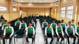 Mahasiswa Jurusan D3 Teknik Mesin Fakultas Program Pendidikan Vokasi UHO dinyatakan Lulus magang di Jepang. (*Ist) 