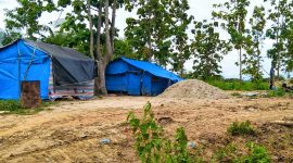 Lokasi penambangan emas ilegal di bombana. (*Ist) 