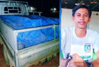 Pengisian belasan jerigen di APMS Landawe, Konut. (*Ist) 