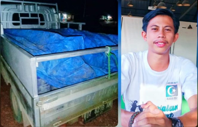 Pengisian belasan jerigen di APMS Landawe, Konut. (*Ist) 