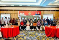 Pemprov Sultra gelar rapat koordinasi inventarisasi Peraturan Daerah Kabupaten/Kota sebagai salah satu bentuk pembinaan dan pengawasan terhadap pelaksanaan Undang-Undang Nomor 11 Tahun 2020. (*Ist) 