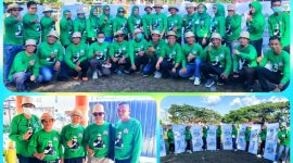 Foto bersama Ketua Komisi l DPRD Konut, Herman Sewani bersama Ika Smanwa Distrik Konawe Utara. (*Ist) 