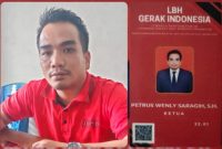 Petrus Wenly Saragih. 
