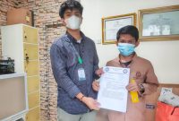 FPMKU, Andi Arman mengadukan dugaan Illegal Mining PT Tristaco Mineral Makmur di Kejagung RI. Kamis (06/10/2022). (*Ist) 