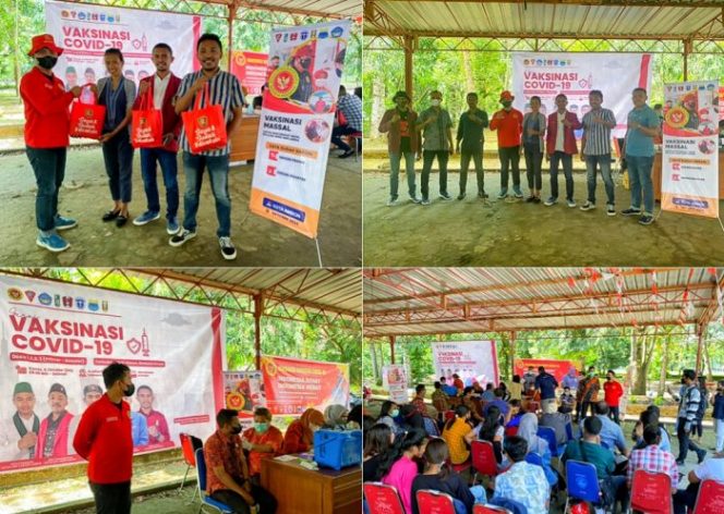 Binda Maluku menggandeng Organisasi Kepemudaan (OKP) Cipayung Plus Kota Ambon gelar vaksinasi covid-19 di Gedung Auditorium Unpatti Ambon. Kamis (06/10/2022). (*Ist) 