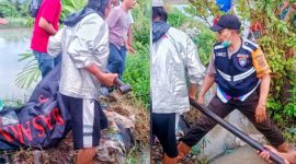 Personel polsek bangun evakuasi mayat pendeta.**