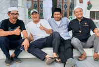 Koordinator Presidium Majelis Wilayah KAHMI Sultra, Dr. Ir. H. Ruksamin, ST., M.Si., IPU., ASEAN.Eng (Kaos putih). (*Ist) 