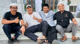 Koordinator Presidium Majelis Wilayah KAHMI Sultra, Dr. Ir. H. Ruksamin, ST., M.Si., IPU., ASEAN.Eng (Kaos putih). (*Ist) 