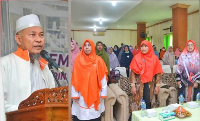 H. Hidayatullah memberikan sambutan pada Seminar Ketahanan Keluarga, DPD Partai Keadilan Sejahtera, Kota Medan di gedung Quba Asrama Haji, Jl. AH. Nasution Medan Johor, Ahad 20 Rabiul Awal 1444 H/16 Oktober 2022 M. (*Ist) 