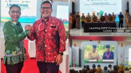 Launching Gerakan Nasional Pengendalian Inflasi Pangan dan Simda Master dilaksanakan di Nirwana Hotel Bau-Bau, Selasa (18/10/2022).(*Ist) 