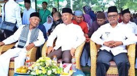 Bupati dan Wakil Bupati Simalungun turut hadir pelaksanaan Maulid Nabi SAW 1444 H. (*Ist) 