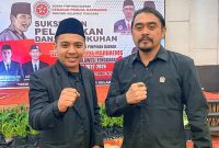 Wakabid Esdm dan Lingkungan Hidup, Julianto Jaya Perdana (Kiri) bersama Arya Wedakarna, Sekjend DPP GPM (Kanan). (*Ist) 