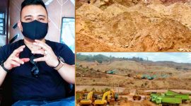 Hendro Nilopo menyoroti efek informasi operasi Tim Mabes Polri, bocor ke pelaku ilegal mining di blok mandiodo. (*Ist) 