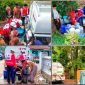 PMI Pasuruan distribusikan air bersih ke masyarakat Desa Klakah, Sibon dan Mangguan. Rabu (26/10/2022). (*Ist) 