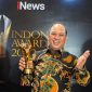 Bupati Konut, Ruksamin, raih penghargaan Indonesia Awards 2022, di Gedung Tower INews. Rabu malam (26/10/2022). (*Ist) 