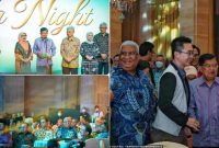 Ali Mazi tampak hadir di Aniversary Celebration Gala Night di Hotel Indonesia Kempinski, Jakarta, Jumat 28 Oktober 2022. (*Ist) 