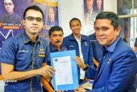 Kader liga Mahasiswa NasDem Kota Medan mengambil Formulir Caleg 2024 di Kantor Sekertariat DPD Partai Nasdem Kota Medan Jl.T. Amir Hamzah No.206-208 Komplek Ruko Griyatur Indah. Jumat (07/10/2022). (*Ist) 
