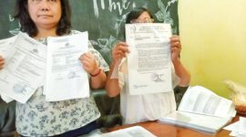 HES memperlihatkan Surat Ketetapan Penghentian Penyelidikan pada 21 Juli 2022 atas laporannya. Senin (10/10/2022). (*Res/Kroscek) 