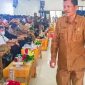 Kepala Dikbud Simalungun, Zocson Midian Silalahi mewakili Bupati Simalungun, Radiapoh Hasiholan Sinaga, menghadiri Wisuda Sarjana dan Magister USI. (*Ist) 
