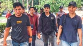 Pengerus Front Pemuda dan Mahasiswa Konawe Utara. (*Ist) 