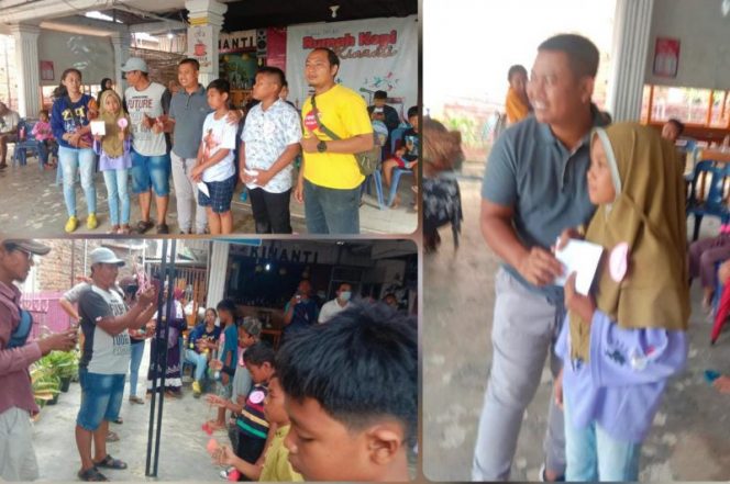 Perlombaan Latto-Latto yang dilaksanakan pada hari Minggu (19/02) bertempat di Rumah Kopi Kinanti Jalan H. Ulakma Sinaga 75 Pematang Simalungun berlangsung meriah. (*S. Hadi P.) 