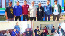 Kunjungan Muhammad Nuh bersama rombongan di Kantor Pengamatan Cuaca Stasiun Meteorologi Binaka disambut baik oleh petugas dengan ramah meski bukan pada jam kantor reguler. (*Ist) 