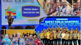 Gubernur Sultra hadiri Rapat Kerja Nasional Asosiasi Pemerintah Provinsi Seluruh Indonesia di Balikpapan, Kalimantan Timur, Jumat 24 Februari 2023. (*Ist) 