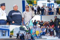 Jelang peresmian, Ali Mazi meninjau kesiapan Terminal Tipe B Wasaga. (*Ist) 
