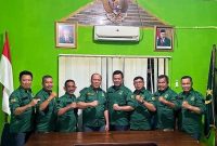 Ketua DPW PBB Sultra, H. Ruksamin, bersama jajaran pengurus optimis menang pada pemilu 2024. (*Ist) 