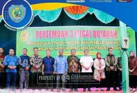 Pertemuan tiga bulanan pengadilan negeri dan tinggi se wilayah hukum medan. Jumat (17/02/2023). (*Ist) 