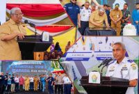 Gubernur Ali Mazi meresmikan Pengoperasian Terminal Tipe B Wasaga di Pasarwajo, Kabupaten Buton, di Pasarwajo, Selasa 28 Februari 2023. (*Ist) 